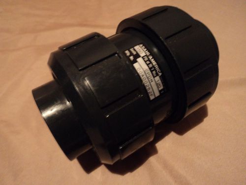Asahi av 1-1/2&#039;&#039; pvc ball check valve for sale
