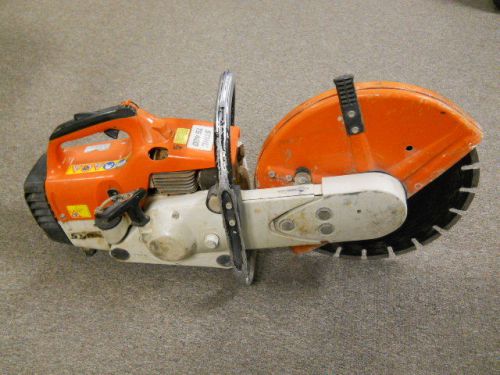 Stihl model ts 400 gas powered concrete cut off saw w/blade runs strong for sale