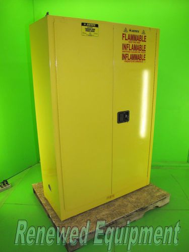 Justrite  safety sure-grip sc29452 45-gallon flammable liquid storage cabinet #1 for sale