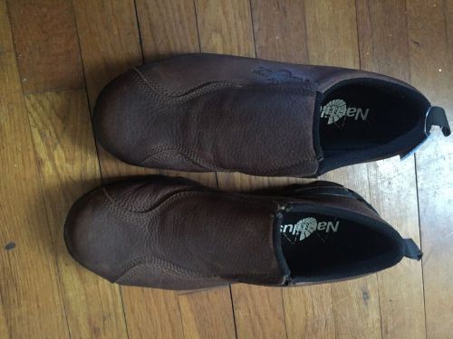 Nautilus N1620 Slip on Safety Toe Shoe Men Size 10W/XW
