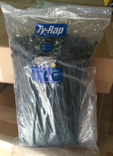 Thomas &amp; Betts TY Rap High Performance Cable Ties - Grip of Steel - 500pcs Bag