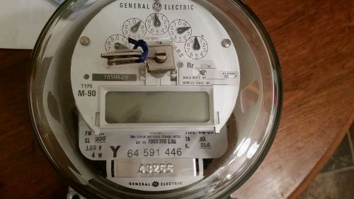 700X30G151 Two Stator Watthour Meter Type M-90  WITH BASE!!!   Lx