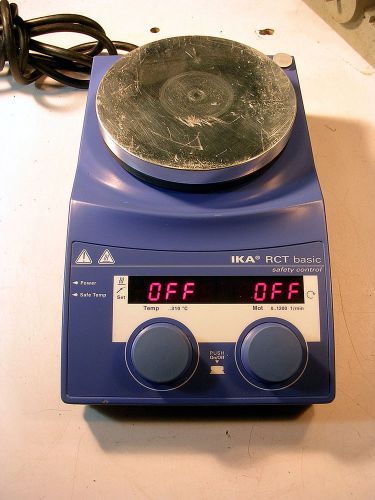 Ika rct basic hot plate stirrer tested good for sale