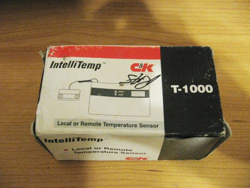 C&amp;k (honeywell) t-1000 intellitemp local or remote temperature sensor for sale