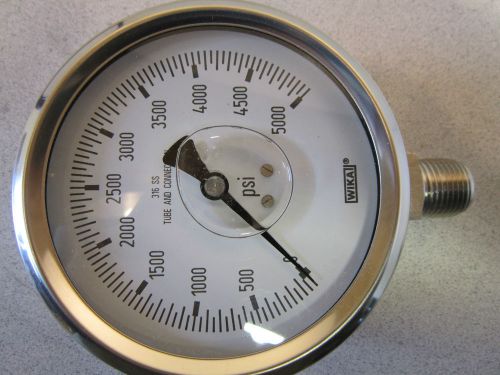 Pressure Gage Dial 316 SS Wika NSN 6685013720110