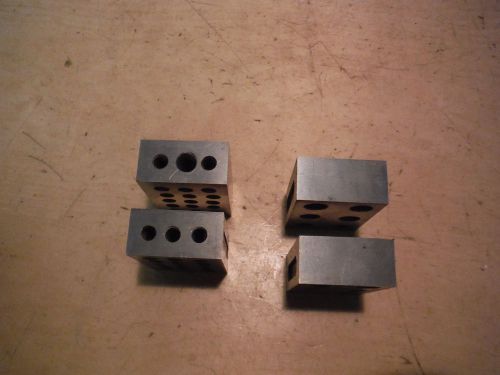 2 SETS OF 1 2 3 BLOCKS MACHINIST SETUP TOOLING INSPECTION MILL GRINDING