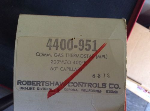 ROBERTSHAW 4400-951 COMMERCIAL GAS THERMOSTAT
