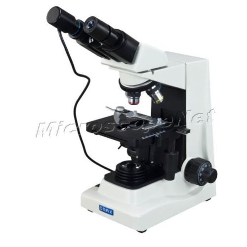 OMAX Digital Biological Binocular Microscope 1600X+USB Camera Reversed Nosepiece