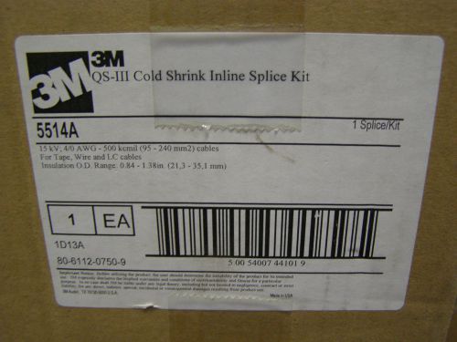 3M COLD SHRINK QS-III SPLICE KIT 5514A