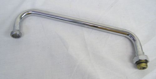 T&amp;s brass 10&#034; kitchen faucet swing swivel spout model #061x for sale