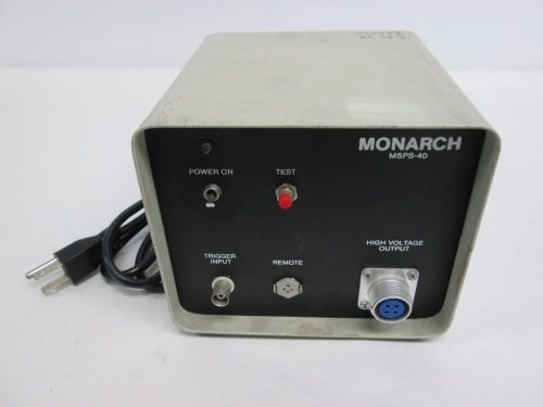 New monarch msps-40 power supply 120v-ac d322347 for sale