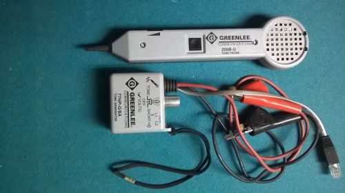 Greenlee Tone Probe 200B-G &amp; 77HP-G Tone Generator