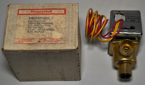 Honeywell V8044E1011 Fan Coil Valve Removable Powerhead