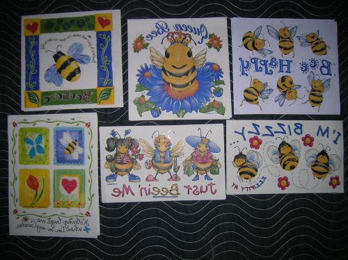 LOT #15 heat transfers ( 18 total) Bees