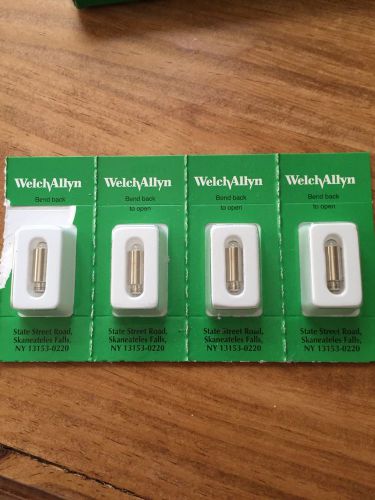 Welch Allyn 03100 Replacement Bulb, Lot Of 4; Guaranteed Authentic