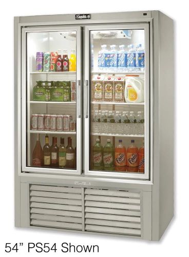 Refrigerator,Leader,2 glass swing doors, upright,