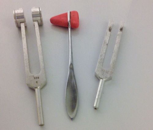 Medical Accessories Tuning Forks (512C/128C) And Reflex Hammer