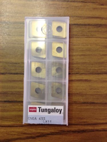 Tungaloy CNGA433 LX11 Ceramic Insert Coated. New