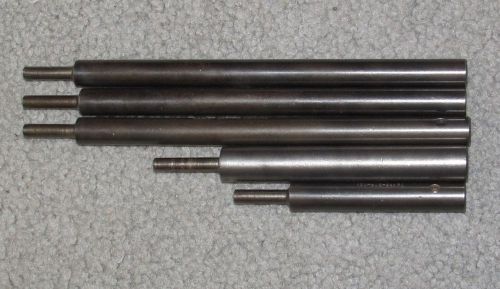LOT OF 5 EXTENSION COUNTERBORE 4”, 6&#034;  &amp; 8&#034;