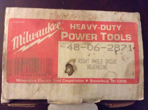 Milwaukee 48-06-2871 two speed right angle drive unit attachment for sale