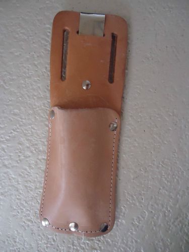PACIFIC HANDY UTILITY BOX KNIFE CUTTER LEATHER SAFETY HOLSTER FOR S4 &amp; S5 SERIES
