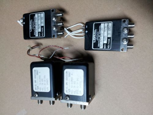 Lot of 4 RF SMA Switches.