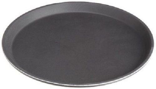 Stanton Trading Non Skid Rubber Lined 14-Inch Plastic Round Economy Serving Tray