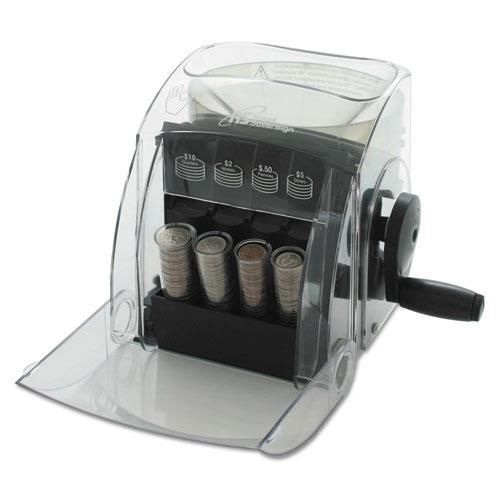 New royal sovereign qs-1 manual coin sorter, pennies through quarters for sale