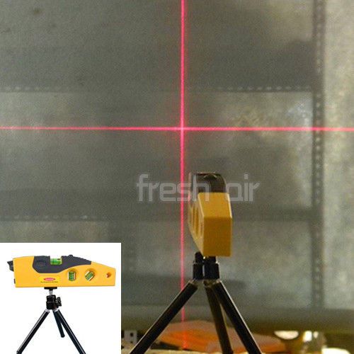 Hot Mini Line Laser Level Marker TD9B 160 Degree Laser Range + Adjustable Tripod