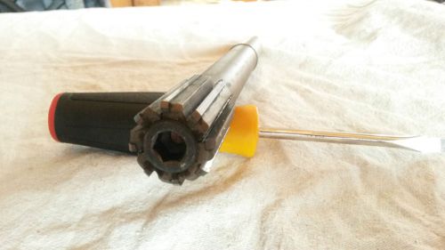 Very sharp usa made 1-1/8&#034; 1.125&#034; carbide tipped expanding reamer morse taper #3 for sale