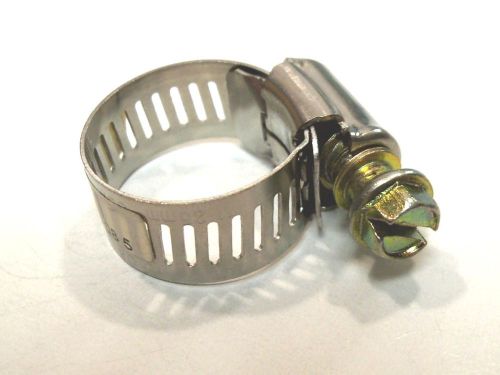Ideal 5708 Hose Clamps Stainless Worm Gear Clamp SI Size 08 11-25mm USA 1/2 Pipe