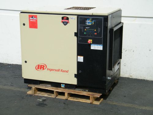 Ingersoll rand 25hp 25 rotary screw air compressor atlas copco kaeser ssr up6-25 for sale