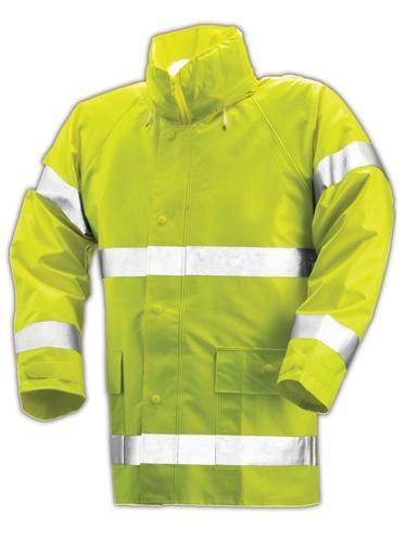 Tingley ansi class 3 comfort-brite® hi-visibility flame resistant xl rain jacket for sale