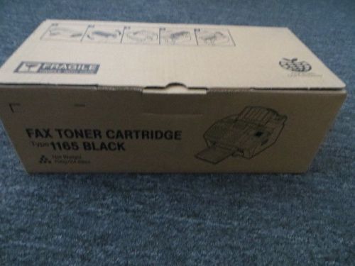 Genuine Ricoh 412678 Fax Toner Cartridge Type 1165 Black OEM New H193-31