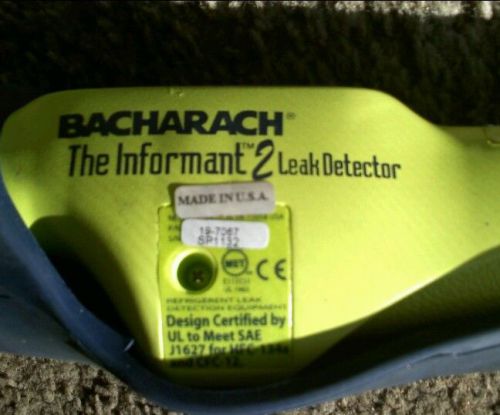 Bacharach 19-8038 Informant 2 Gas/Freon Leak Detector