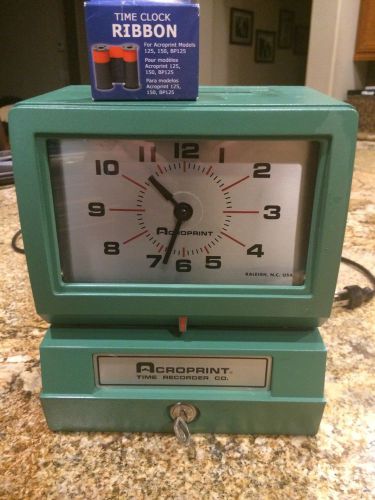 Acroprint Punch Time Clock Model 150