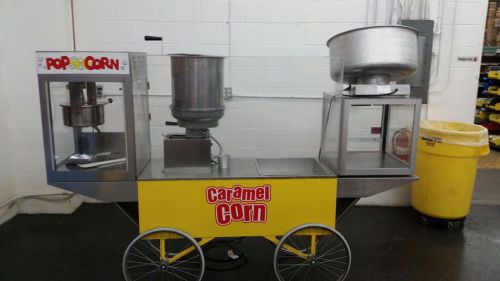 3 in 1 karamel baby commercial caramel corn popcorn machine for sale