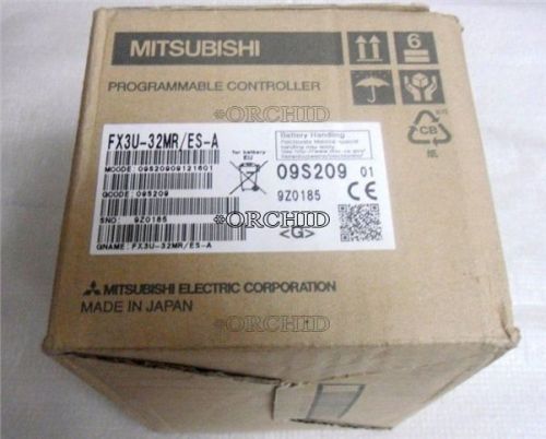 New in box mitsubishi programmable controller fx3u-32mr/es-a plc for sale