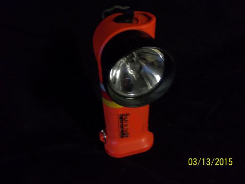 Used Firefighter Steamlight Survivor Flashlight  - Item 006