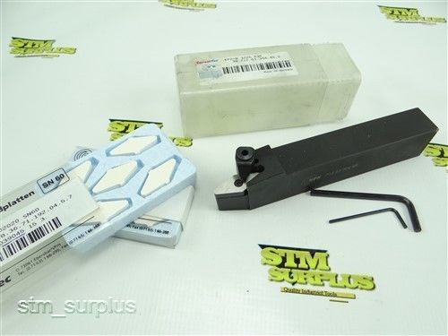 New! spk ceramtec indexable turning tool w/ ceramic inserts germany 1&#034; x 1-1/4&#034; for sale