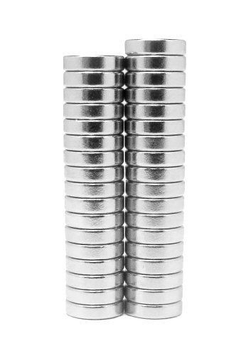 New totalelement 35 neodymium 1/4 x 1/16 inch rare earth refrigerator magnets for sale