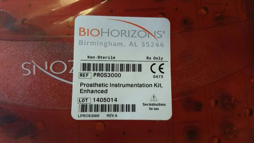 Biohorizons Prosthetic Instrumentation Kit, Enhanced