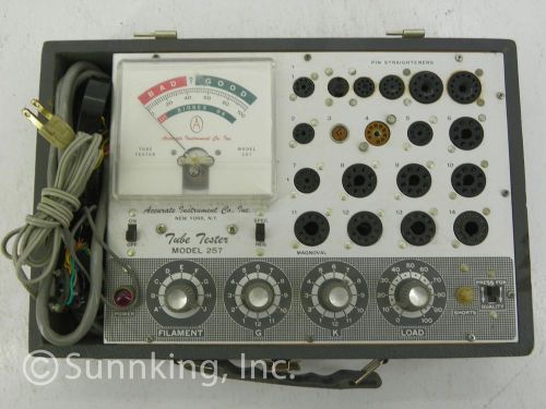 Accurate Instrument Tube Tester Model 257