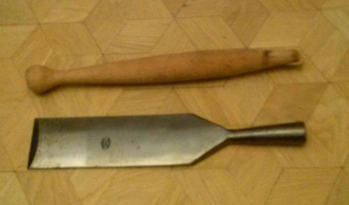 702 Woodcraft Socket Slick    3&#034; wide blade, 28&#034; long overall