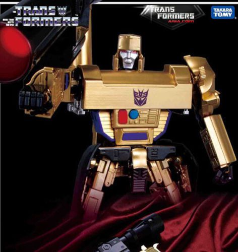 HOT!!!Transformers Masterpiece MP-5G MP-05G Gold Megatron
