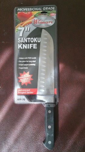 Santoku 7&#034; Knife, overall 12-1/2&#034; Winco KFP-70
