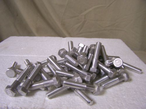 5/16-18 x 1 1/2&#034; aluminum machine bolt - hex head - qty. 50 for sale