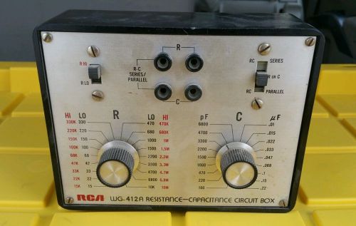 RCA WG-412A RESISTANCE CAPACITANCE CIRCUIT BOX