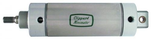 Clippard UDR-48-3 air cylinder 3&#034; bore 3&#034; stroke Universal Mount Rotating Rod