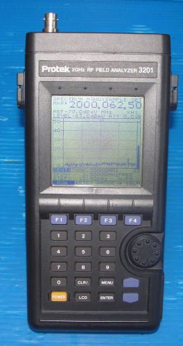 Protek 3201 Hand-Held 2GHz RF Signal Strength Analyzer